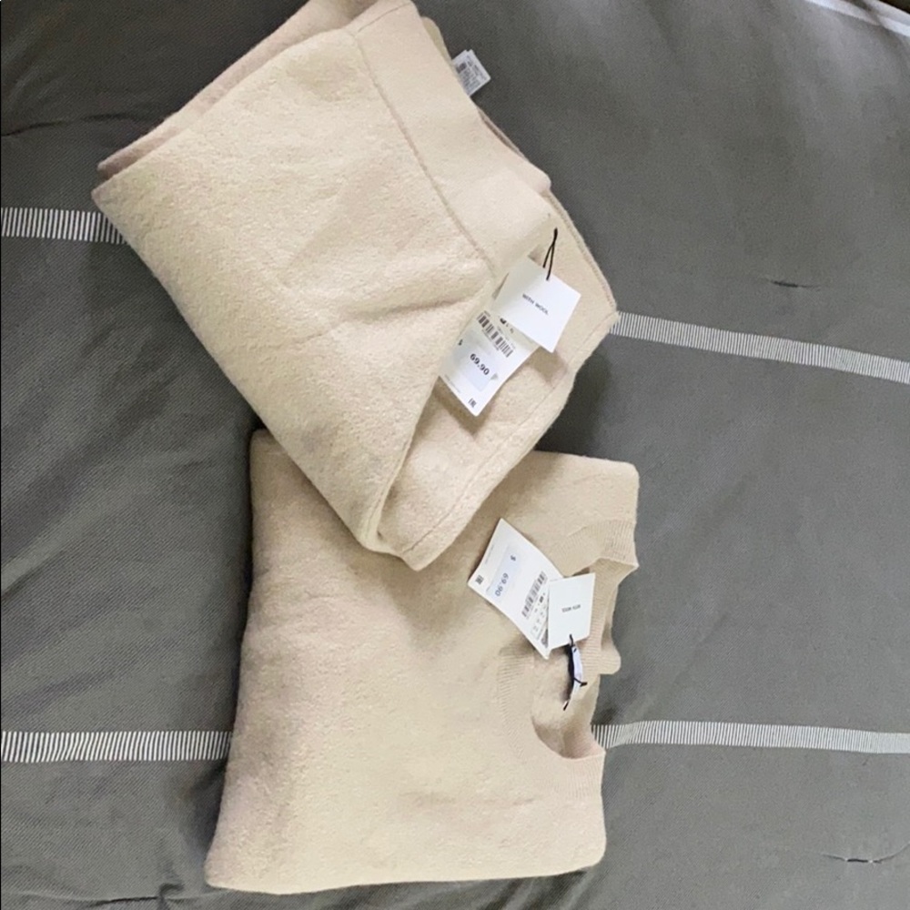 COPY - NWT Zara wide legs pants and top - Picture 4 of 6